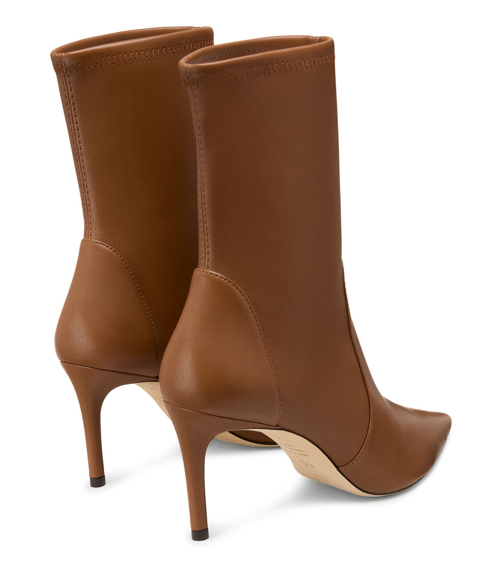 Stuart Weitzman STUART POWER BOOTIE 75 TOASTED ALMOND SJ974SRLQPI