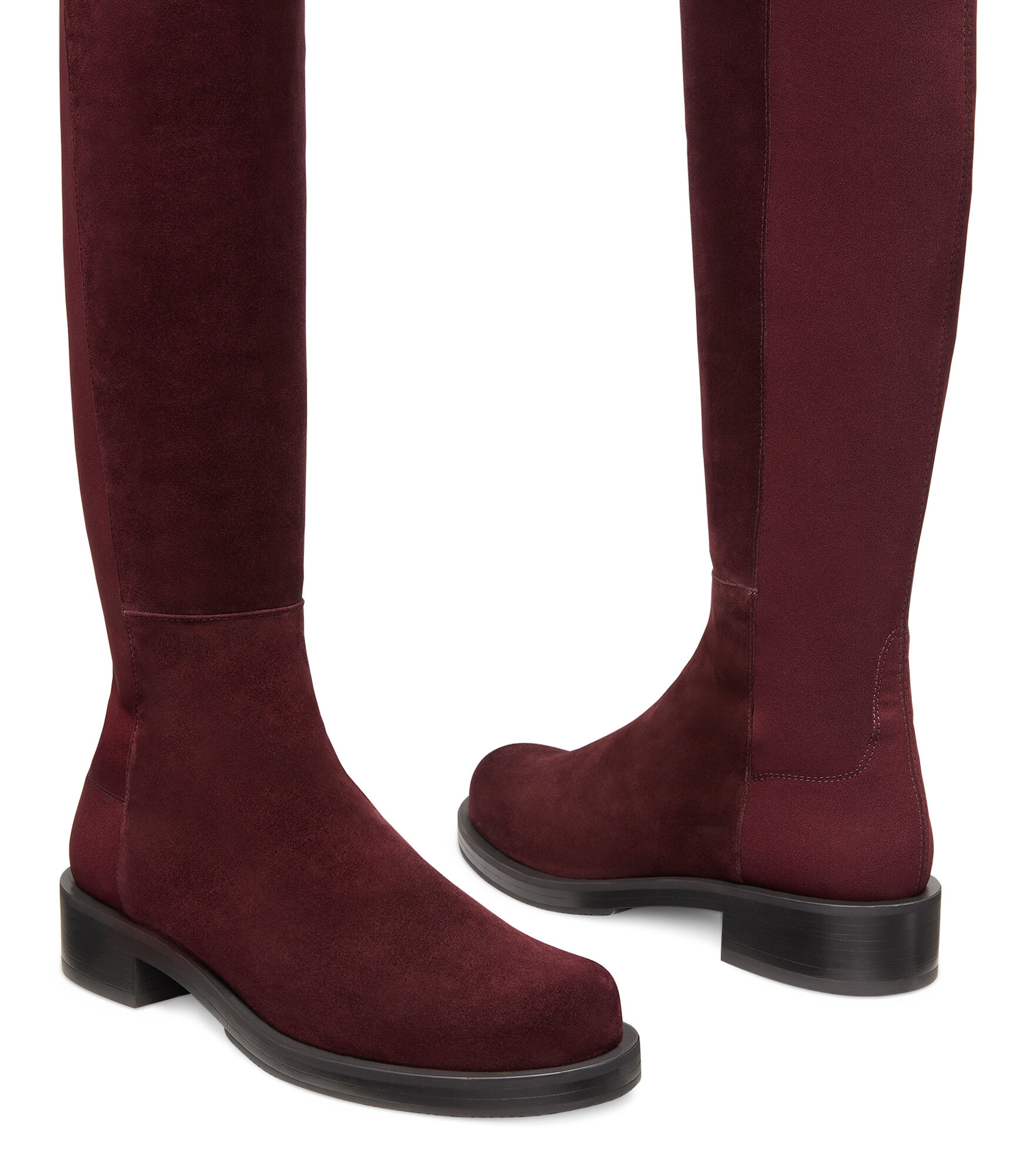 5050 BOLD BOOT in DARK CABERNET for Women Stuart Weitzman
