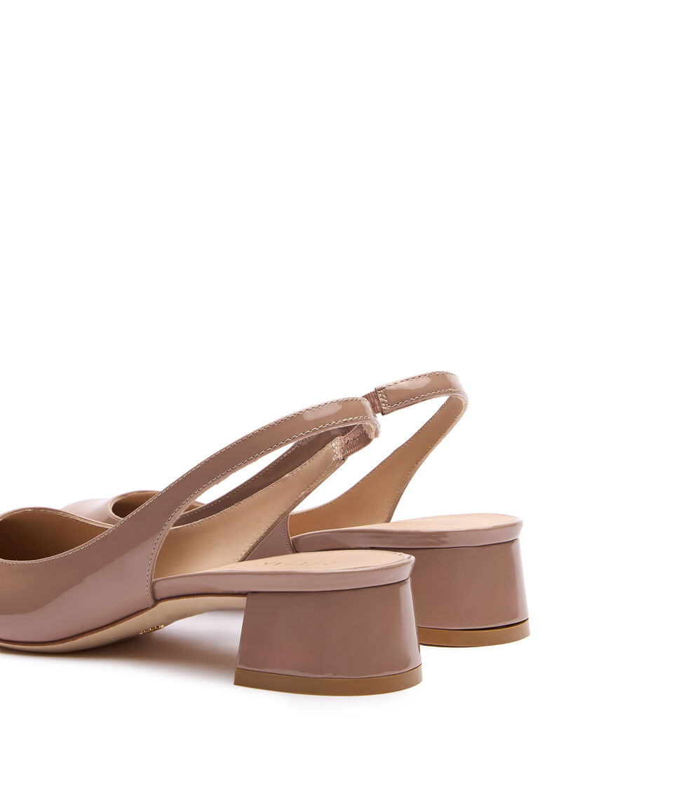 Stuart Weitzman VIVIENNE 35 SLINGBACK REHBRAUN SG830PATFWN