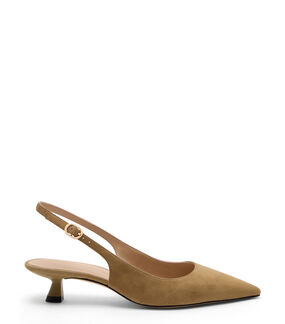 Stuart Weitzman STUART SCULPT SLINGBACK 35 GOLDEN OLIVE SL433SUEVC5