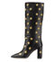 Stuart Weitzman MONA BLACK/GOLD S4878DSEON9