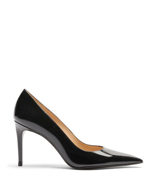 STUART POWER PUMP 50 in BLACK for Women | Stuart Weitzman® display picture 1
