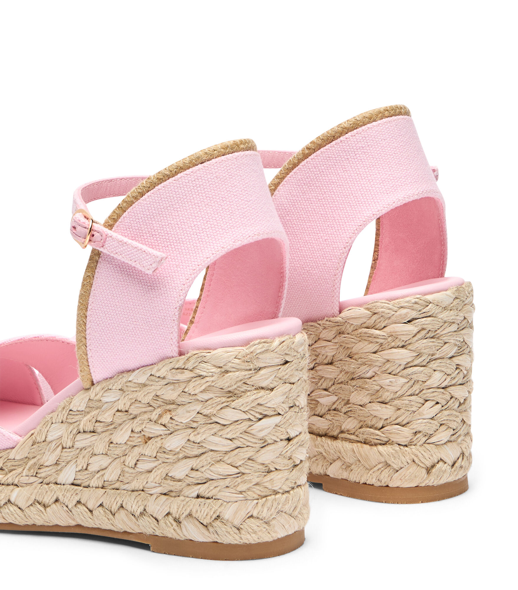 MIRELA II ESPADRILLE WEDGE in BALLET/NATURAL for Women | Stuart Weitzman®