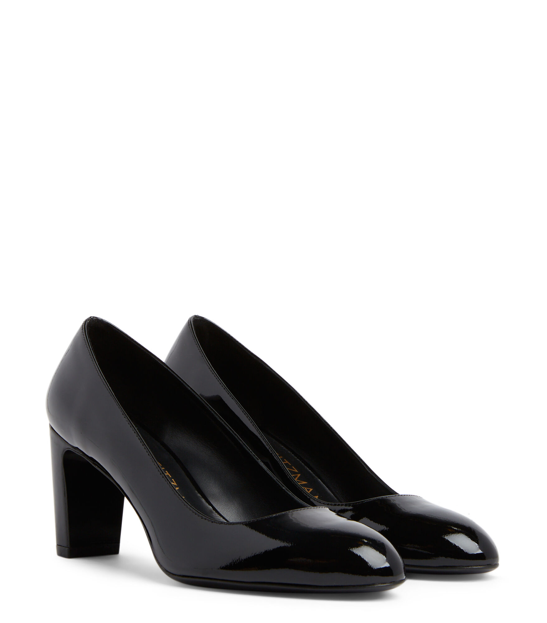 Stuart weitzman black patent hotsell pumps