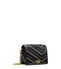 Stuart Weitzman DELLA QUILTED PEARL SMALL BLACK DEQUPESMHADRNBLA