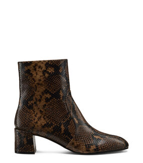 Stuart Weitzman MAEVE ZIP BOOTIE ESPRESSO SM314CSKEXP