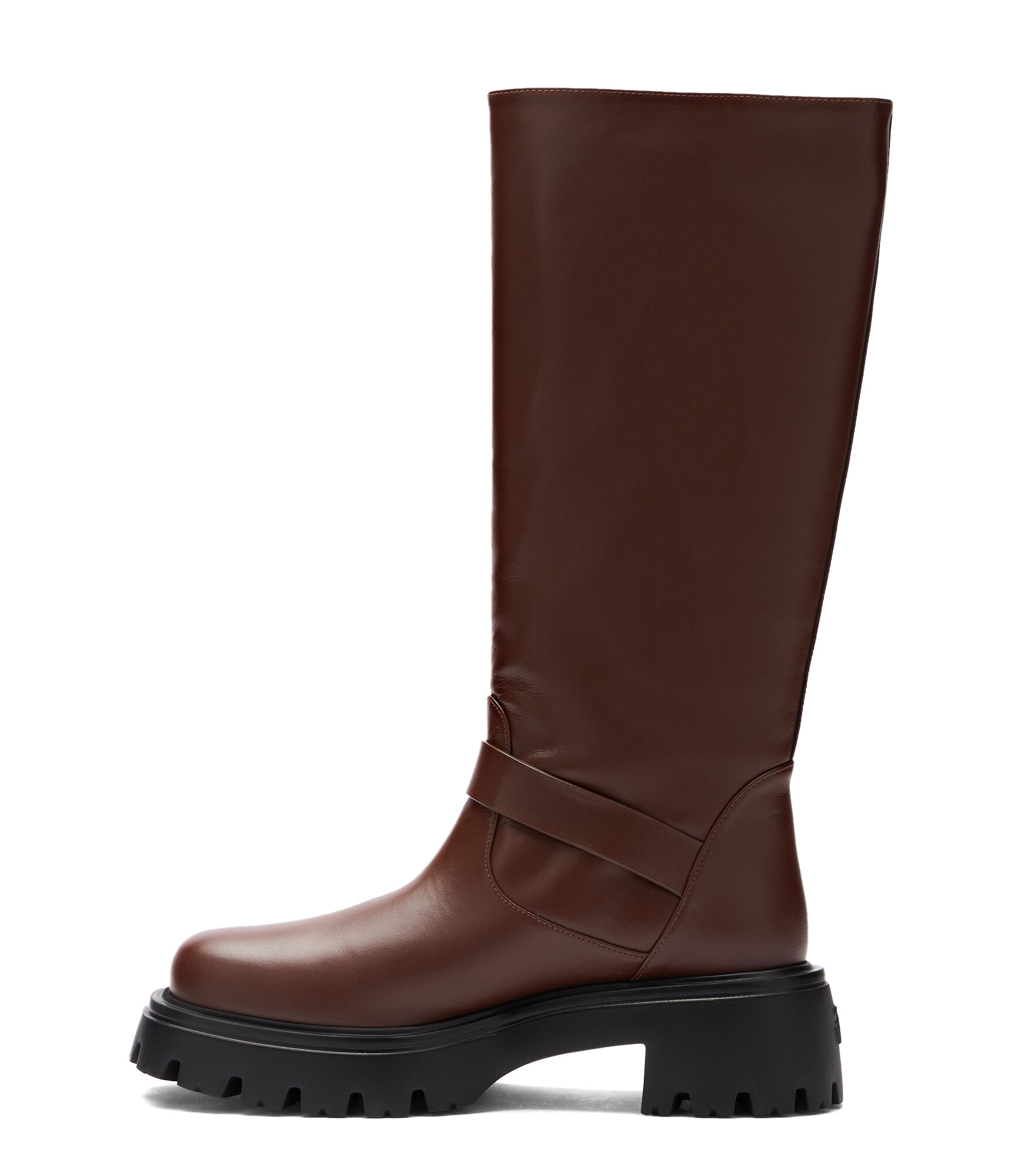 EMERSON MOTO BOOT in HAZELNUT for Women | Stuart Weitzman®