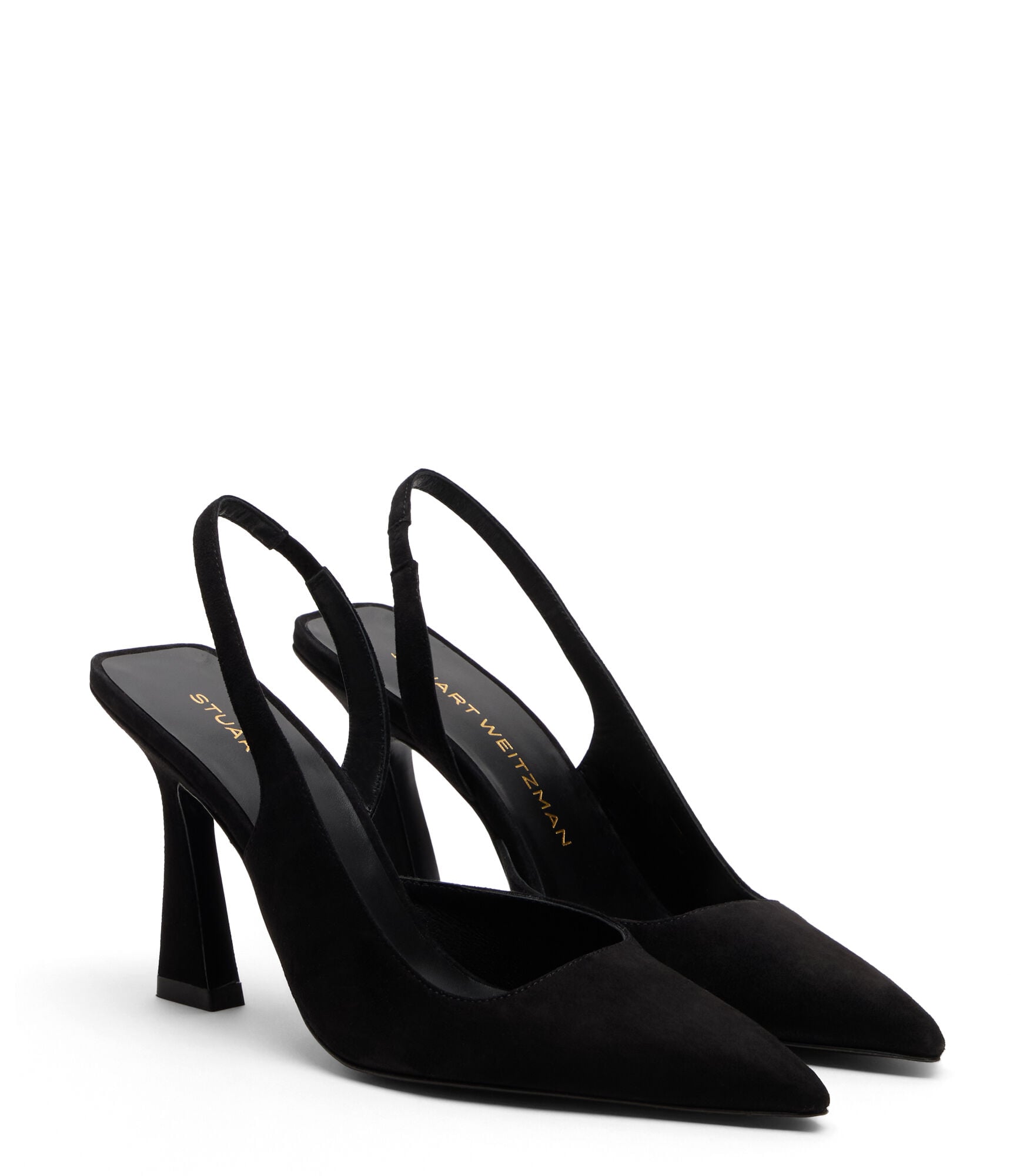 VINNIE 85 DORSAY SLINGBACK in BLACK for Women | Stuart Weitzman®