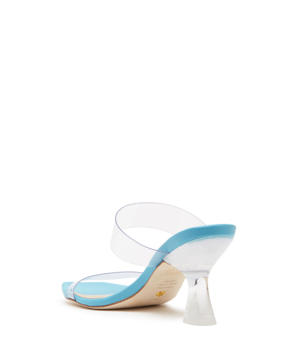 Stuart Weitzman KRISTAL CLEAR BLUE SA163PVLTWA