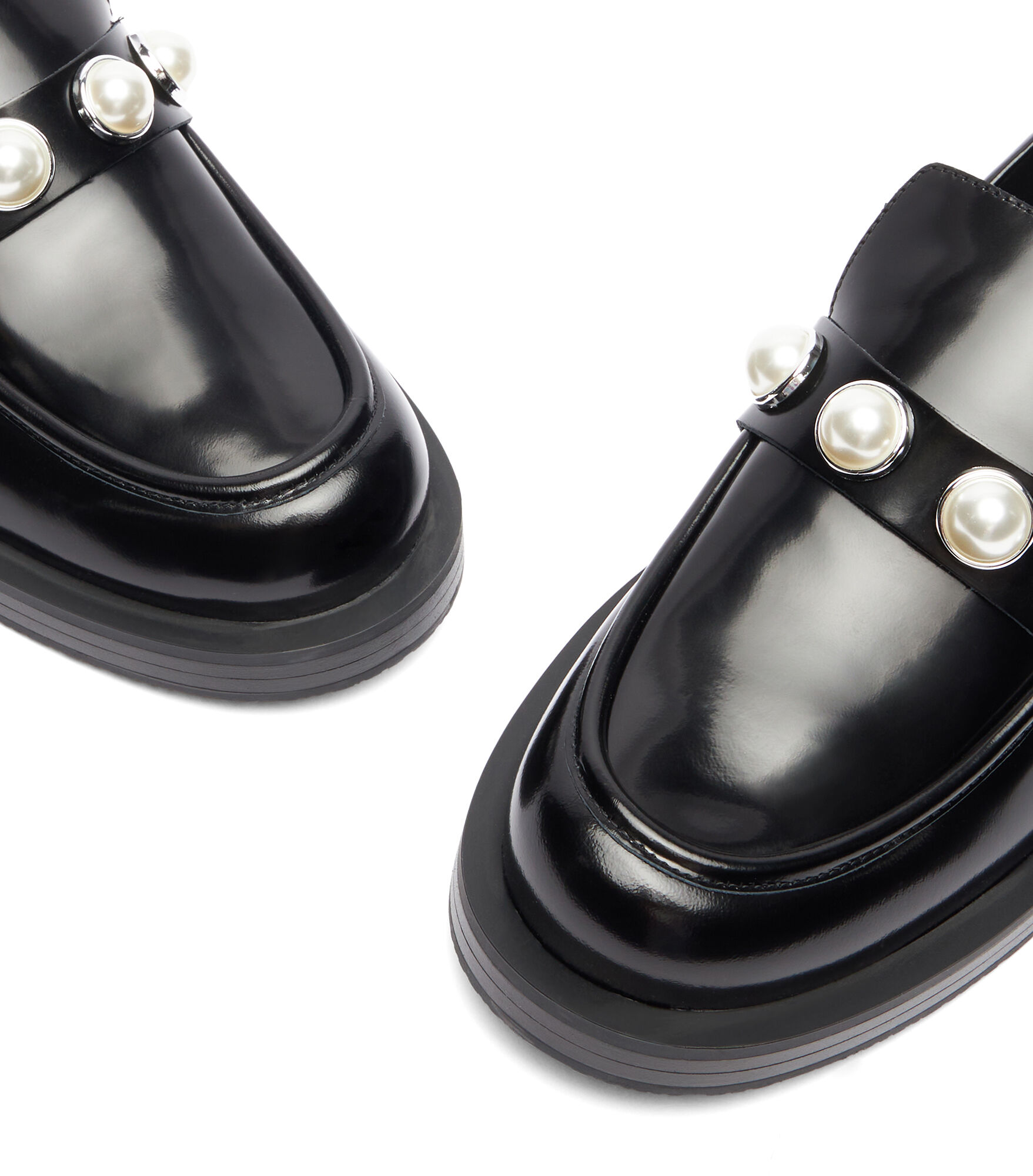 PORTIA BOLD LOAFER in BLACK for Women Stuart Weitzman