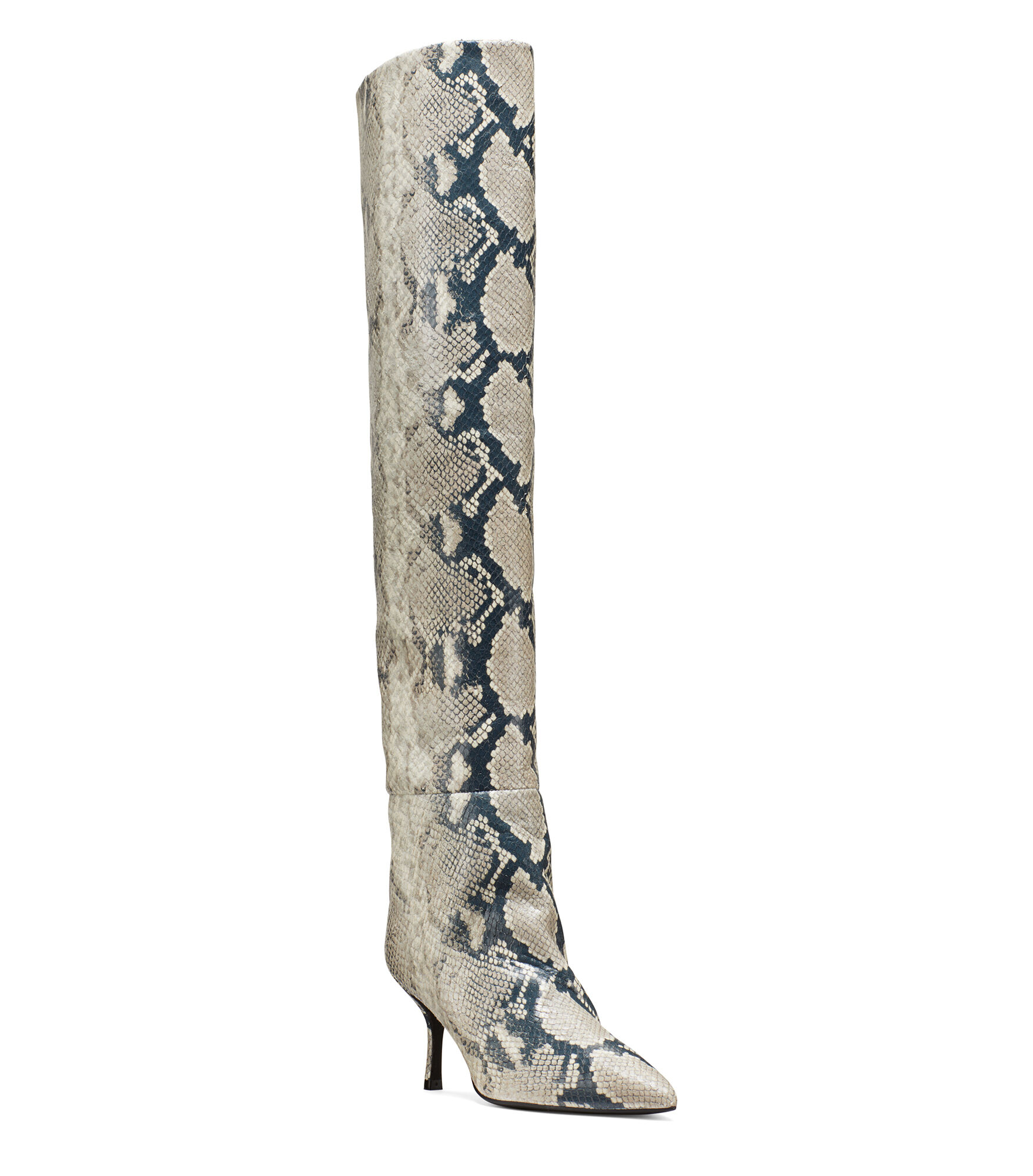stuart weitzman snakeskin boots