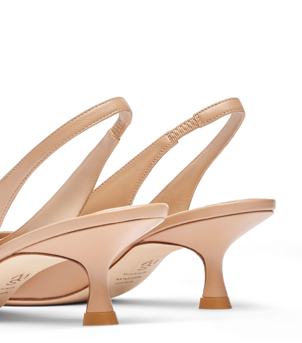 Stuart Weitzman NAOMI 50 SLINGBACK Stuart Weitzman NAOMI 50 SLINGBACK ADOBE SI415HIEAJM