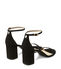 Stuart Weitzman NUDIST BLOCK 75 BLACK SJ981SUEBLK