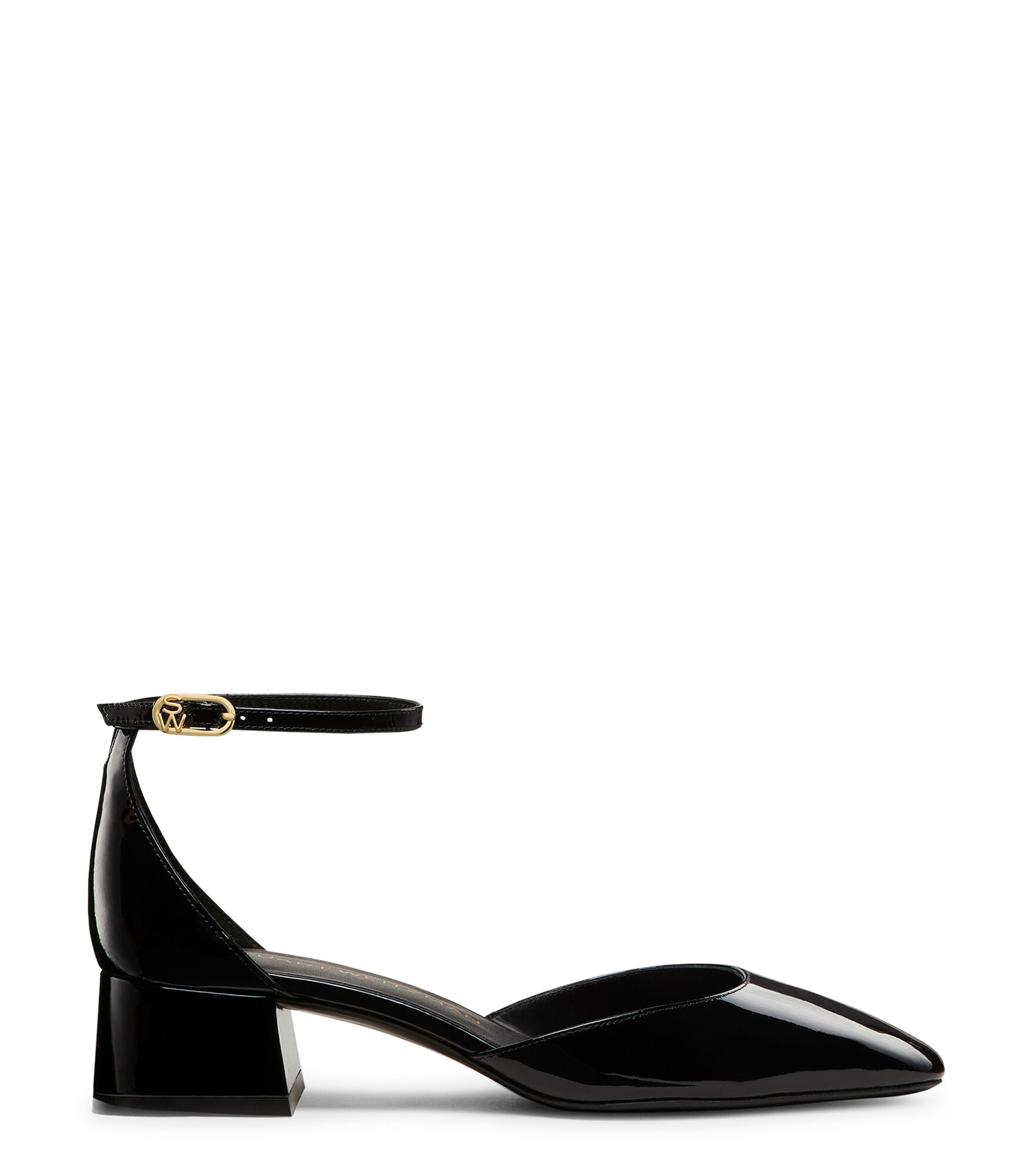 BRIA 35 STRAP PUMP, Last chance, , CUERO PATENTADO - Stuart Weitzman - Modalova