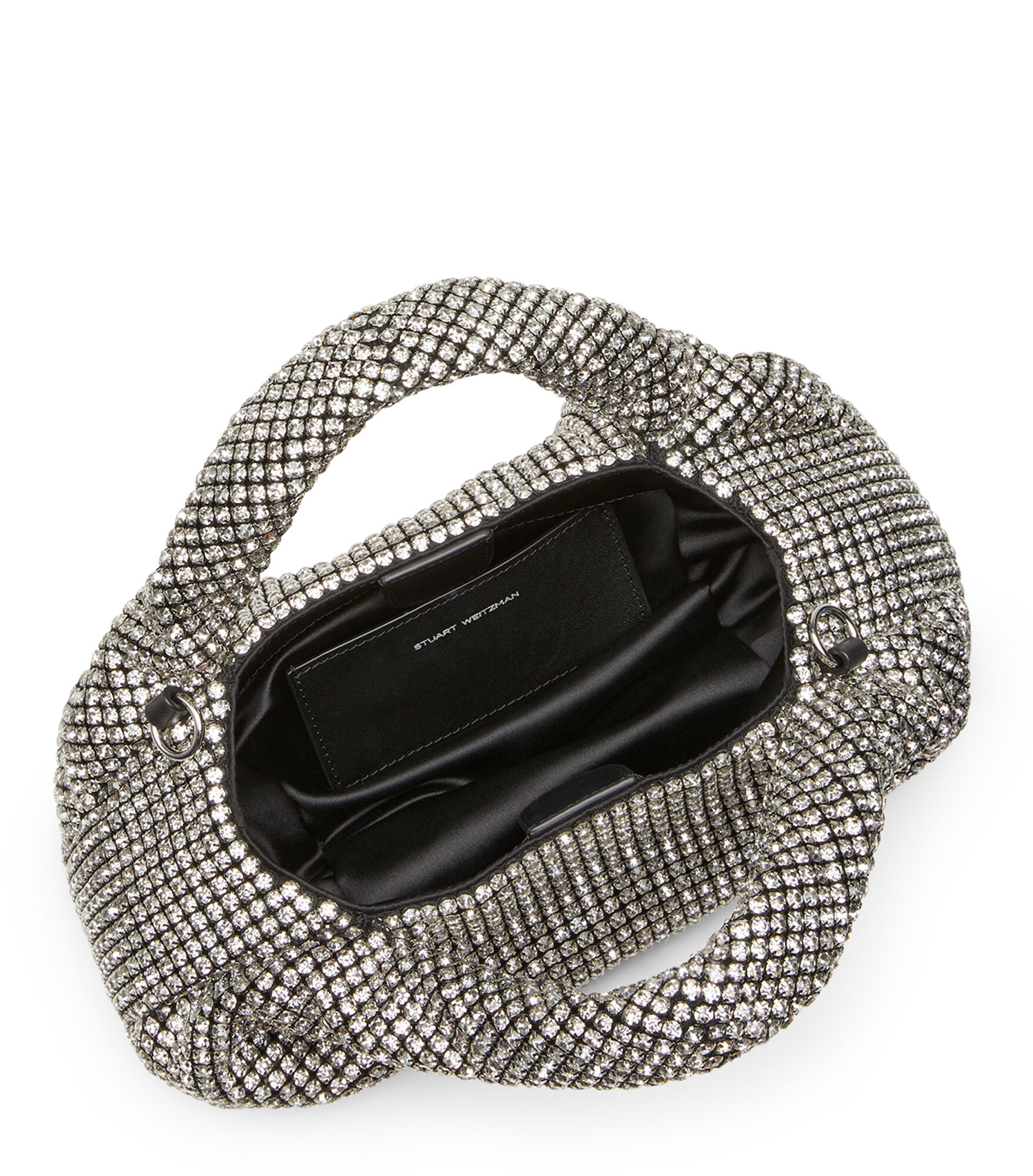 THE MODA SHINE MINI TOTE in CLEAR for Women | Stuart Weitzman®