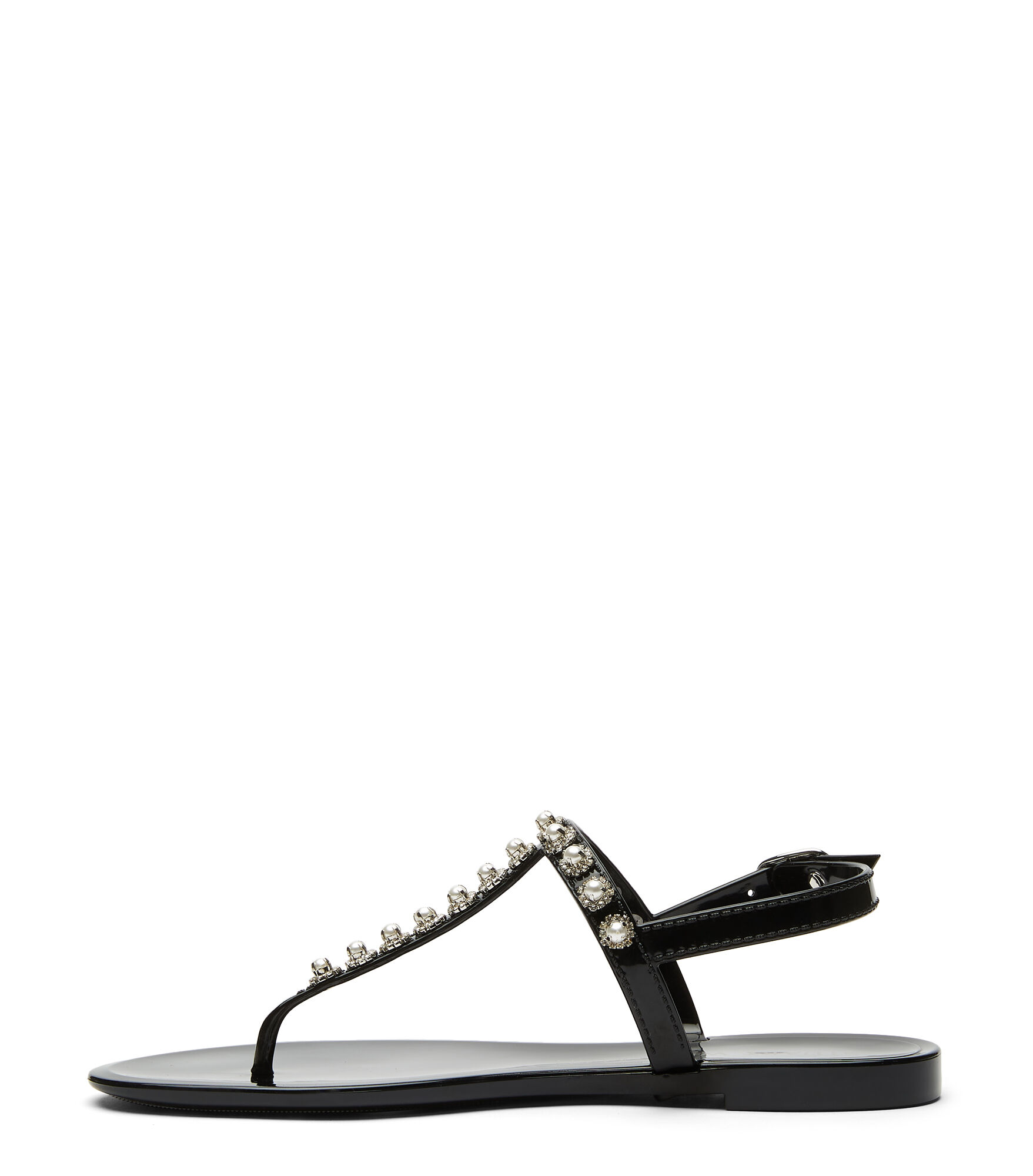 Stuart weitzman top jelly crystal