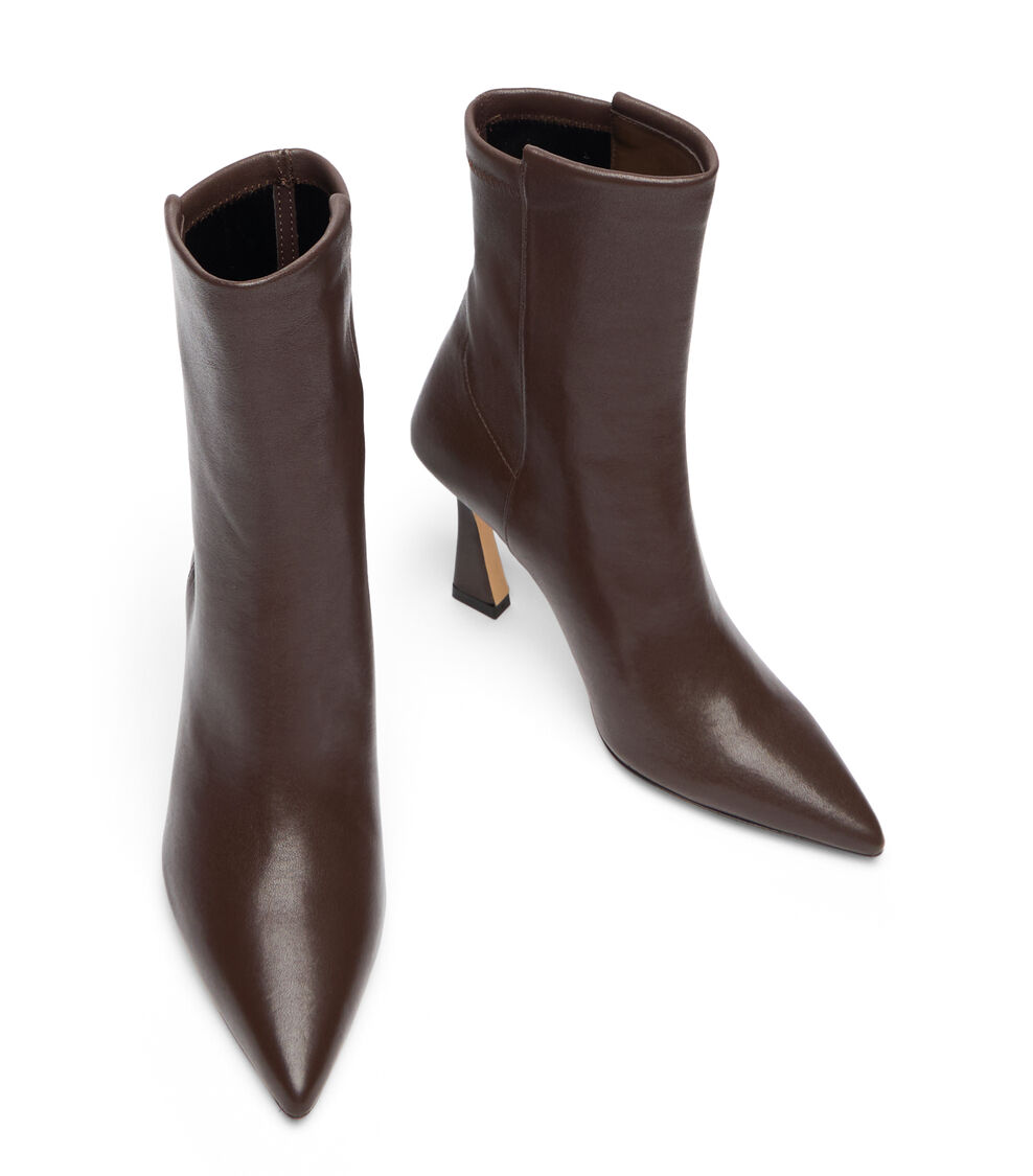 Stuart Weitzman 5050 VINNIE BOOTIE 85 WALNUT SM440DNNWAL