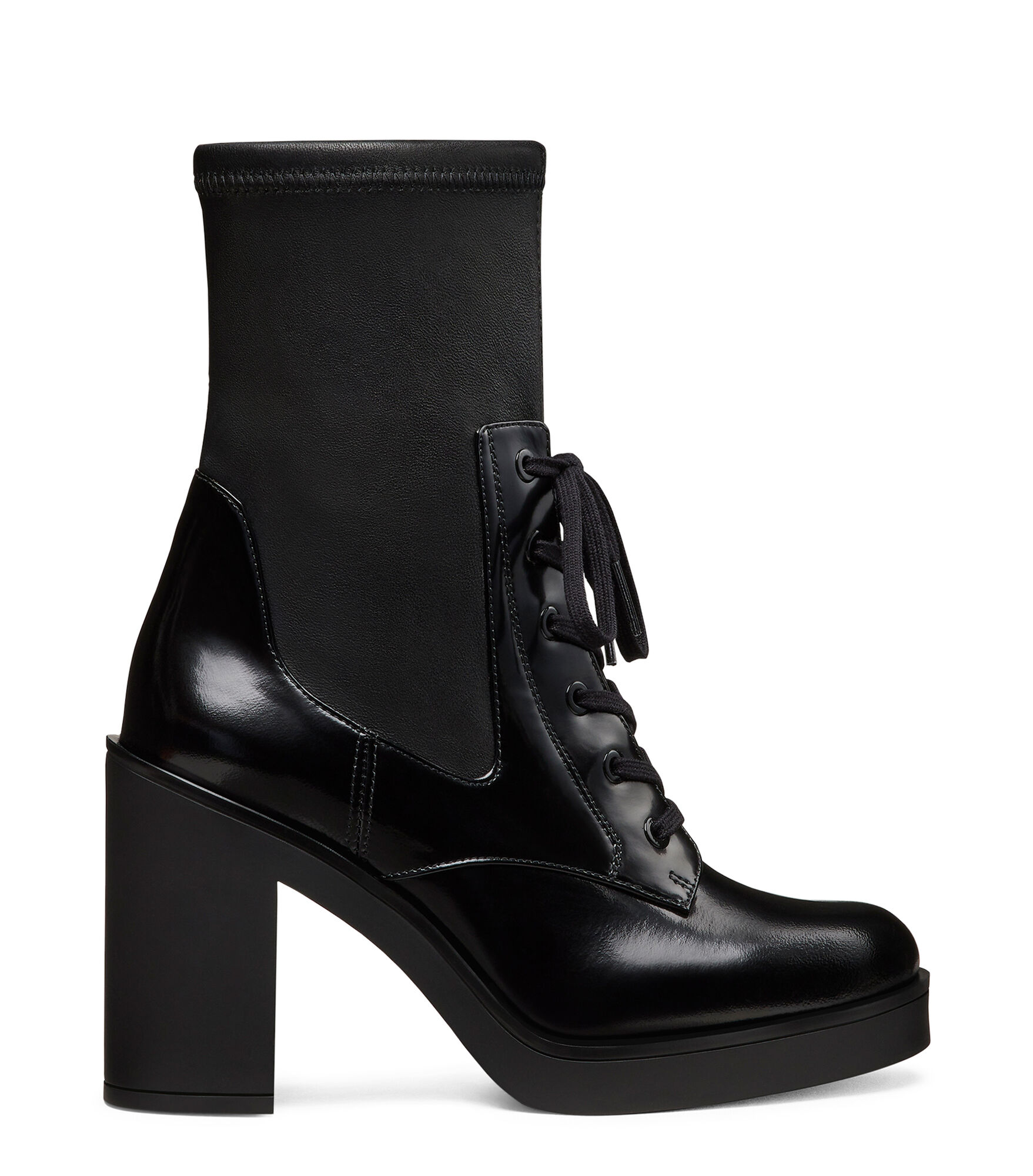 EVERITT 80 BOOTIE, Last chance, , BROSSÉ/CUIR NAPPA STRETCH - Stuart Weitzman - Modalova