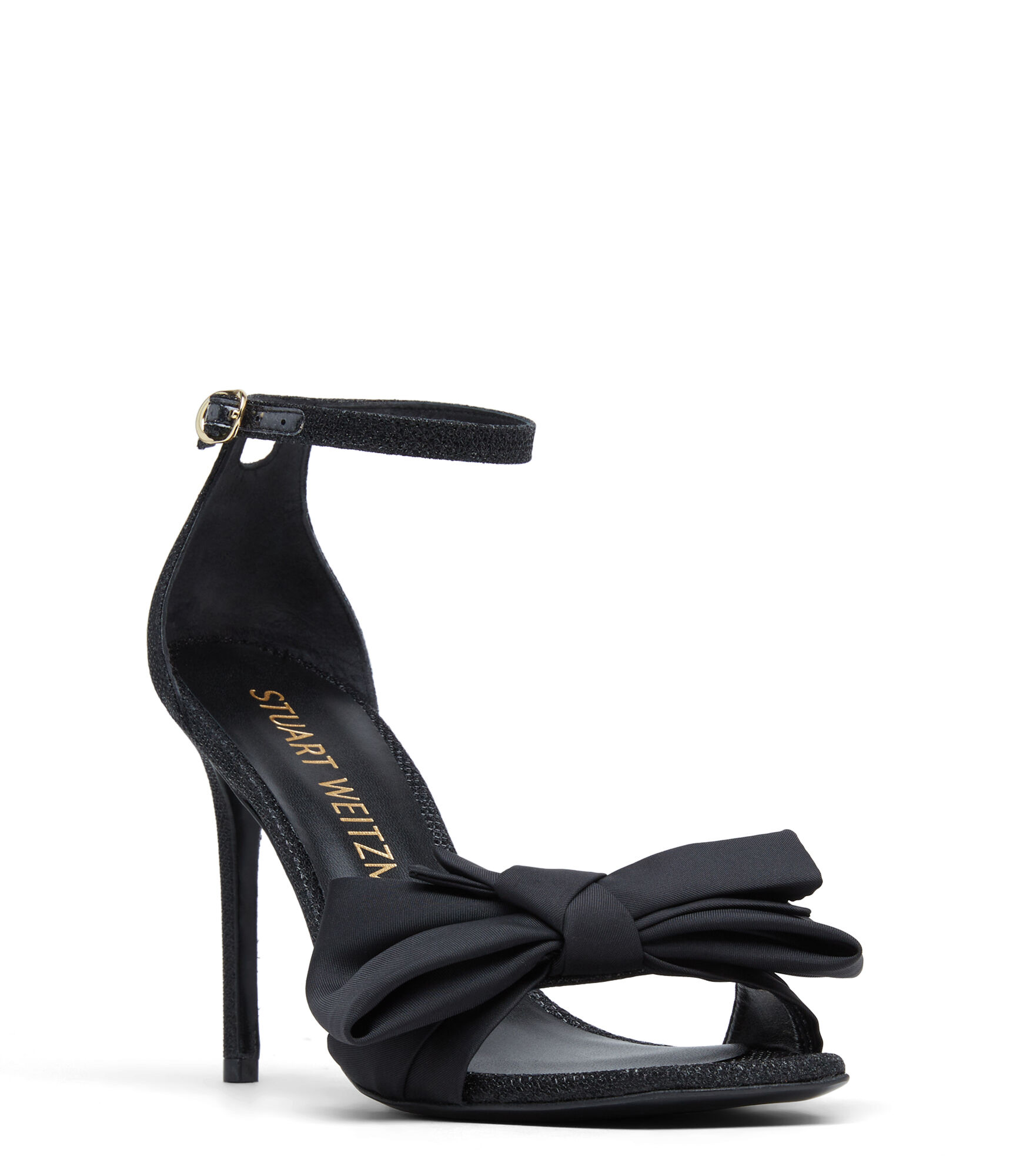 Stuart weitzman black best sale sandals