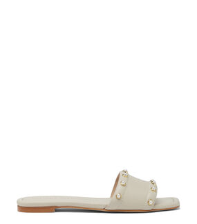 Stuart Weitzman PEARL SLIDE SANDAL OAT SA649CHIOAT
