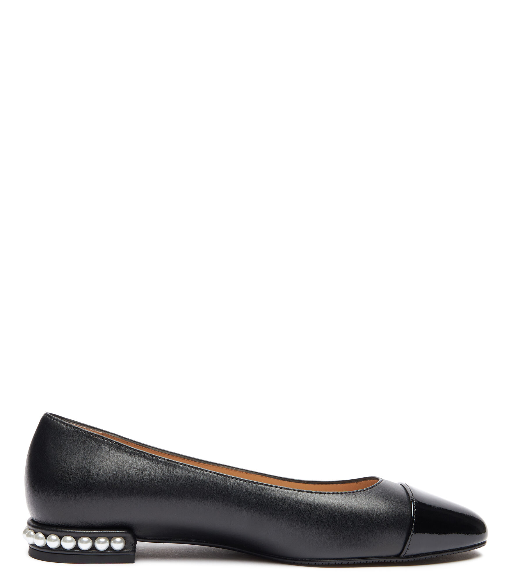 PEARL FLAT, CHAUSSURES PLATES ET MOCASSINS, , CUIR DE VEAU LISSE - Stuart Weitzman - Modalova