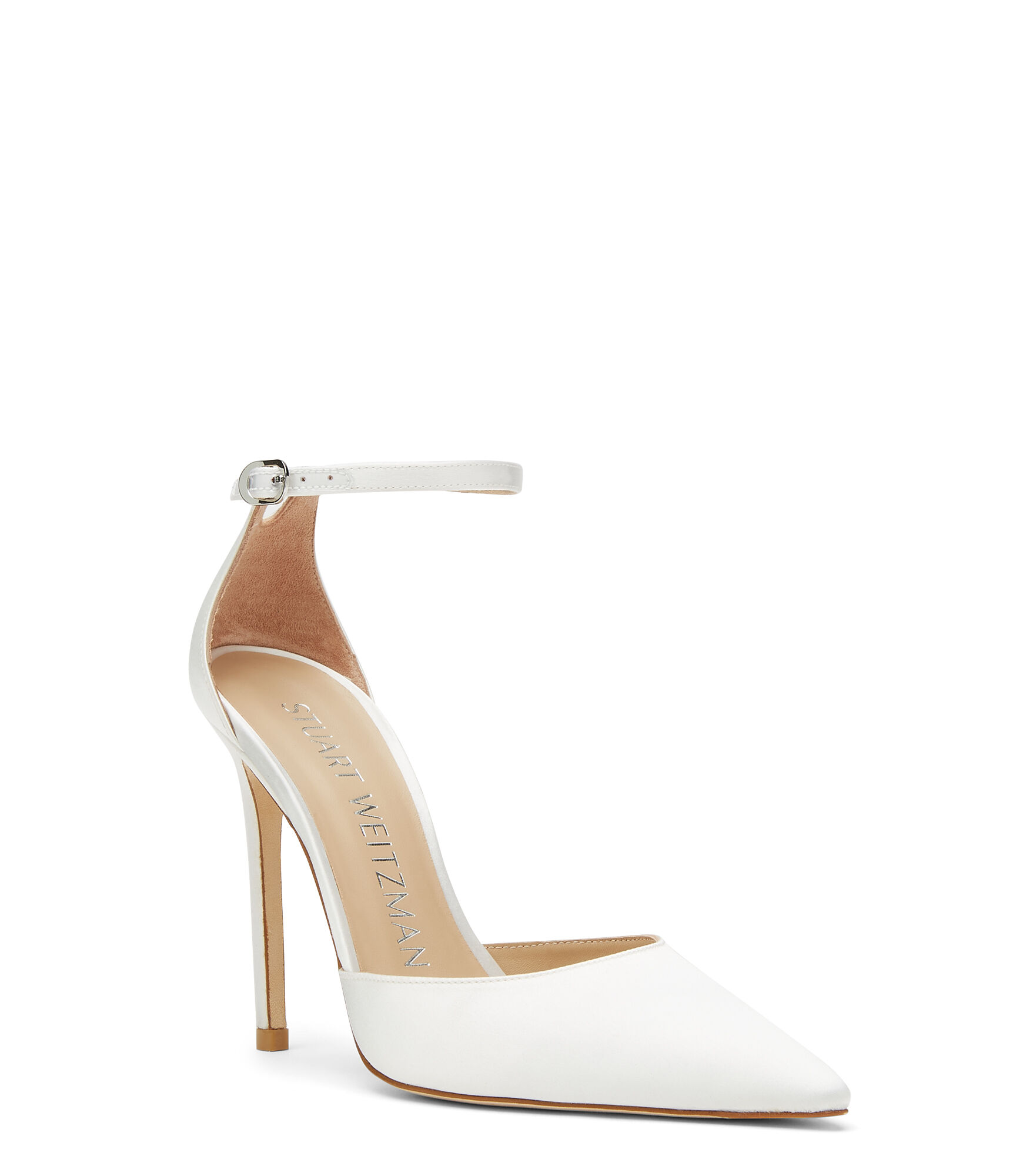Stuart weitzman satin pumps online
