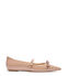 Stuart Weitzman STUART FELICITY MARY JANE FLAT FAON SK139PATFWN