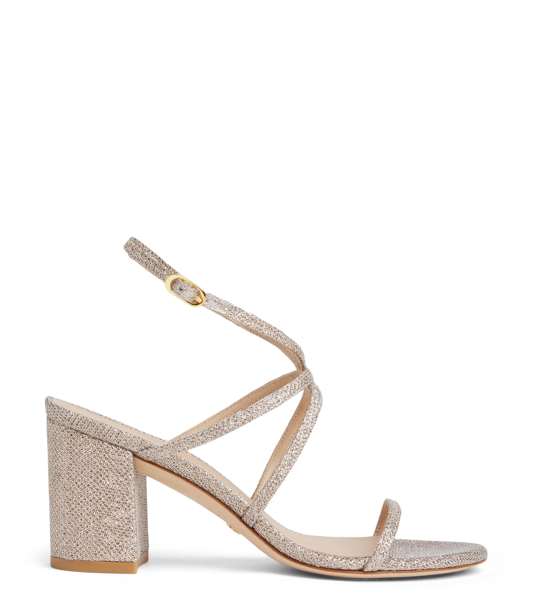 Stuart weitzman partly block heel sandals sale