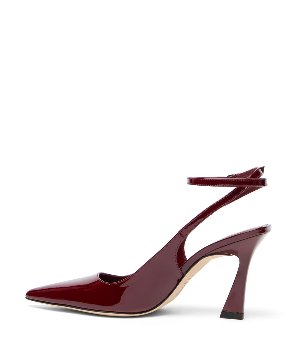 Stuart Weitzman VINNIE 85 STRAP PUMP ROSEWOOD SM598PATN4E
