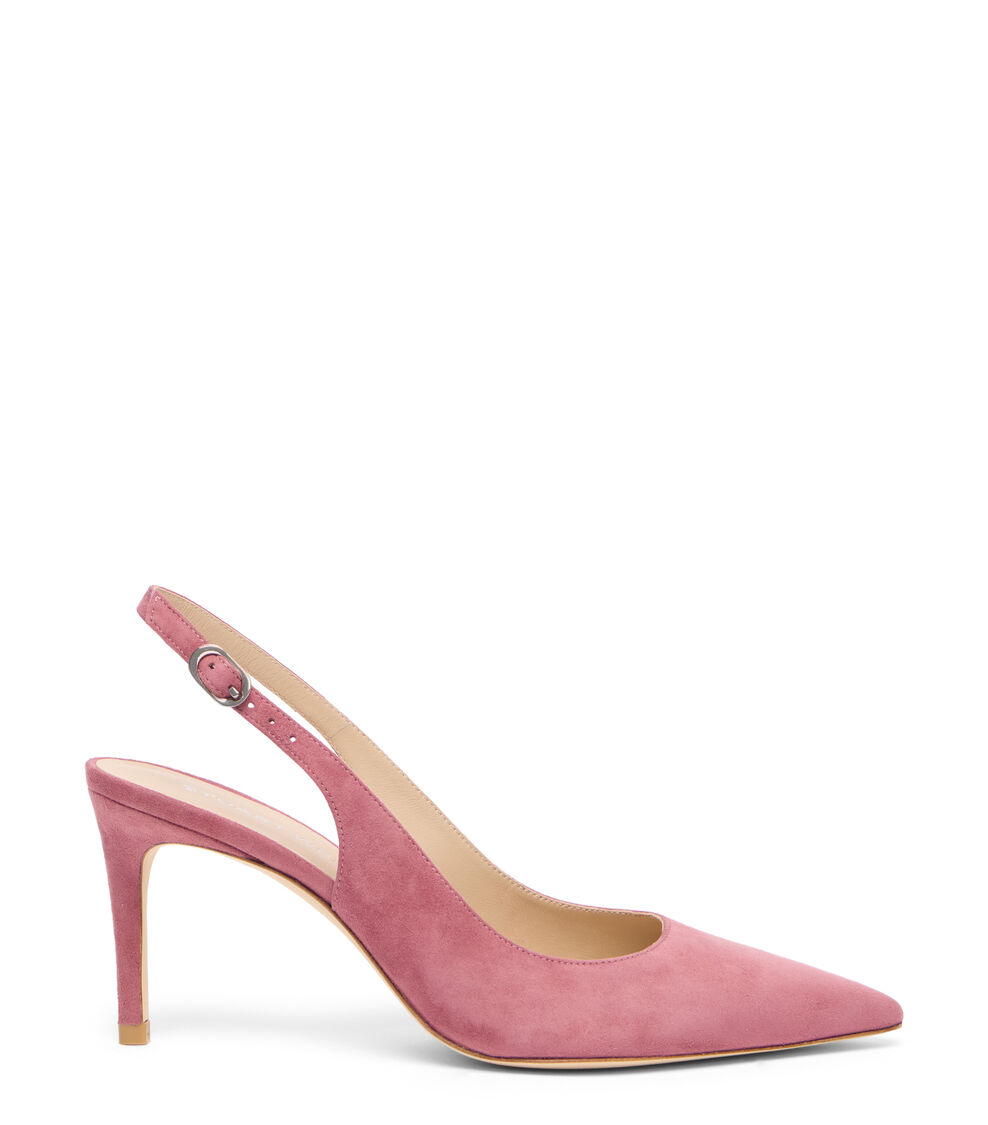 Stuart Weitzman STUART POWER SLINGBACK 75 DUSTY BERRY SL636SUEYGT
