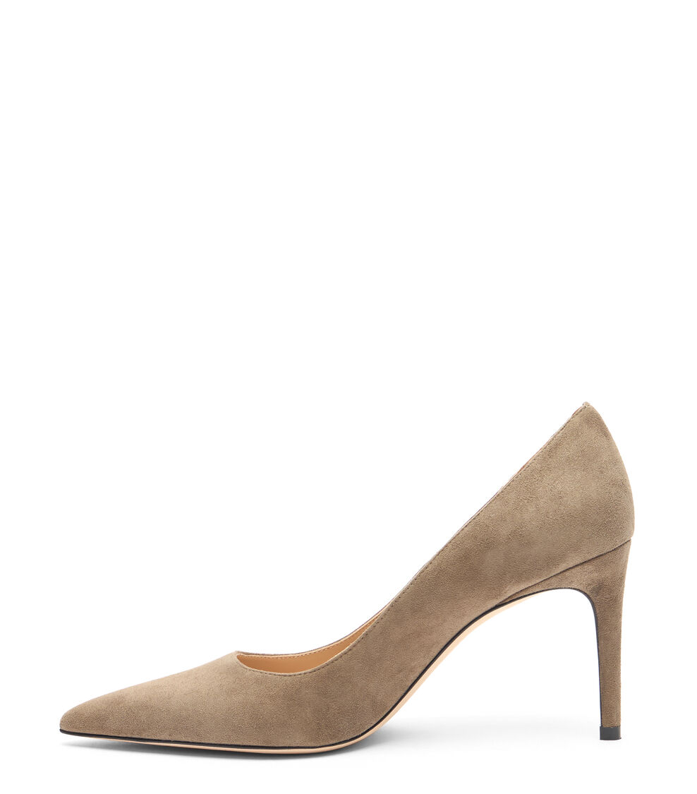 Stuart Weitzman STUART POWER 85 SMOKEY TAUPE SJ948SUEY6R