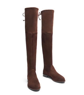 LOWLAND BOLD BOOT in WALNUT for Women | Stuart Weitzman®