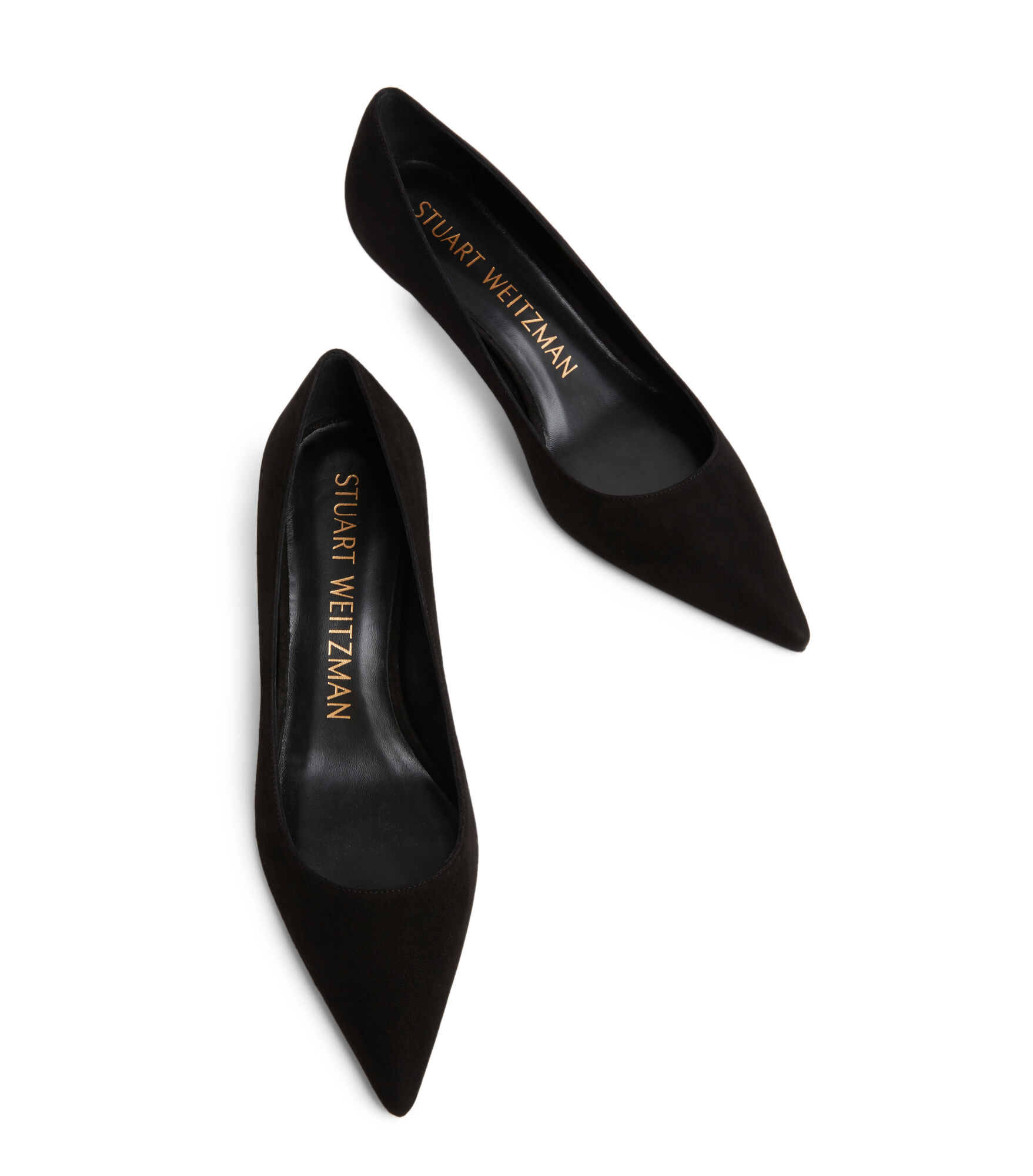 Stuart weitzman kitten heel pumps discount