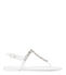 Stuart Weitzman JAIDE GEM JELLY FLAT BLANCO S5391SEMQ19