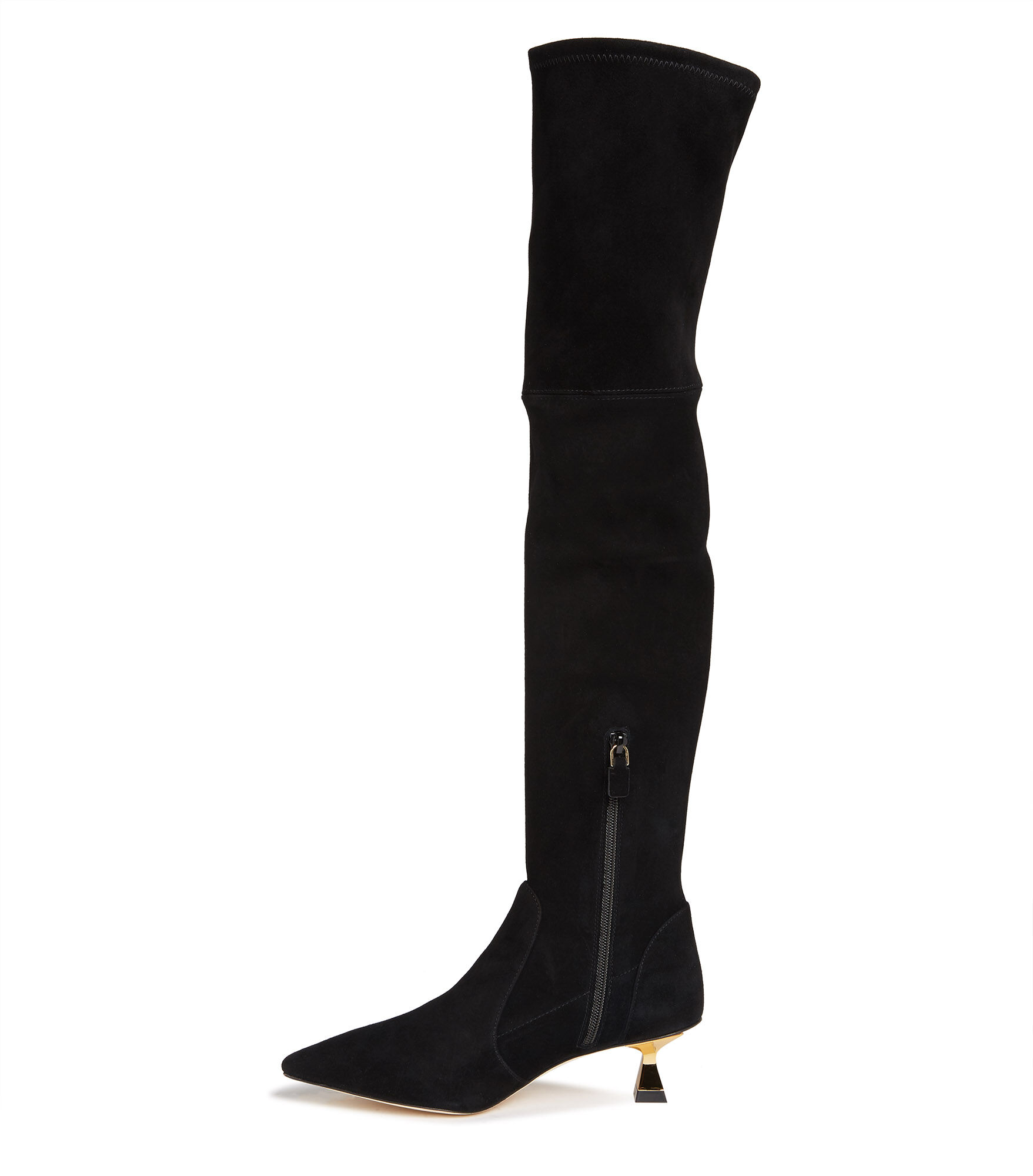 Stuart weitzman cheap gold boots