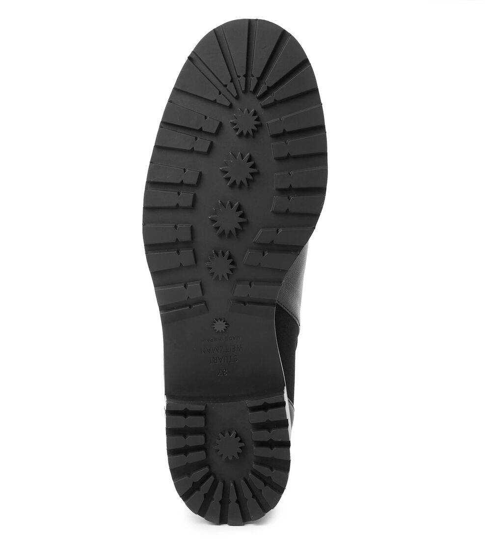 Stuart Weitzman 5050 KNEE-HI LUG BOOT BLACK SC718NSGBLK