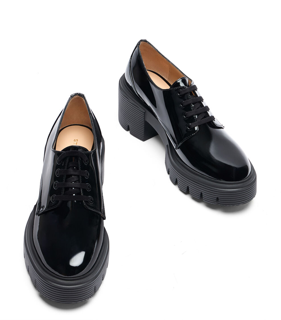 Stuart Weitzman SOHO DERBY BLACK SJ298PATBLK