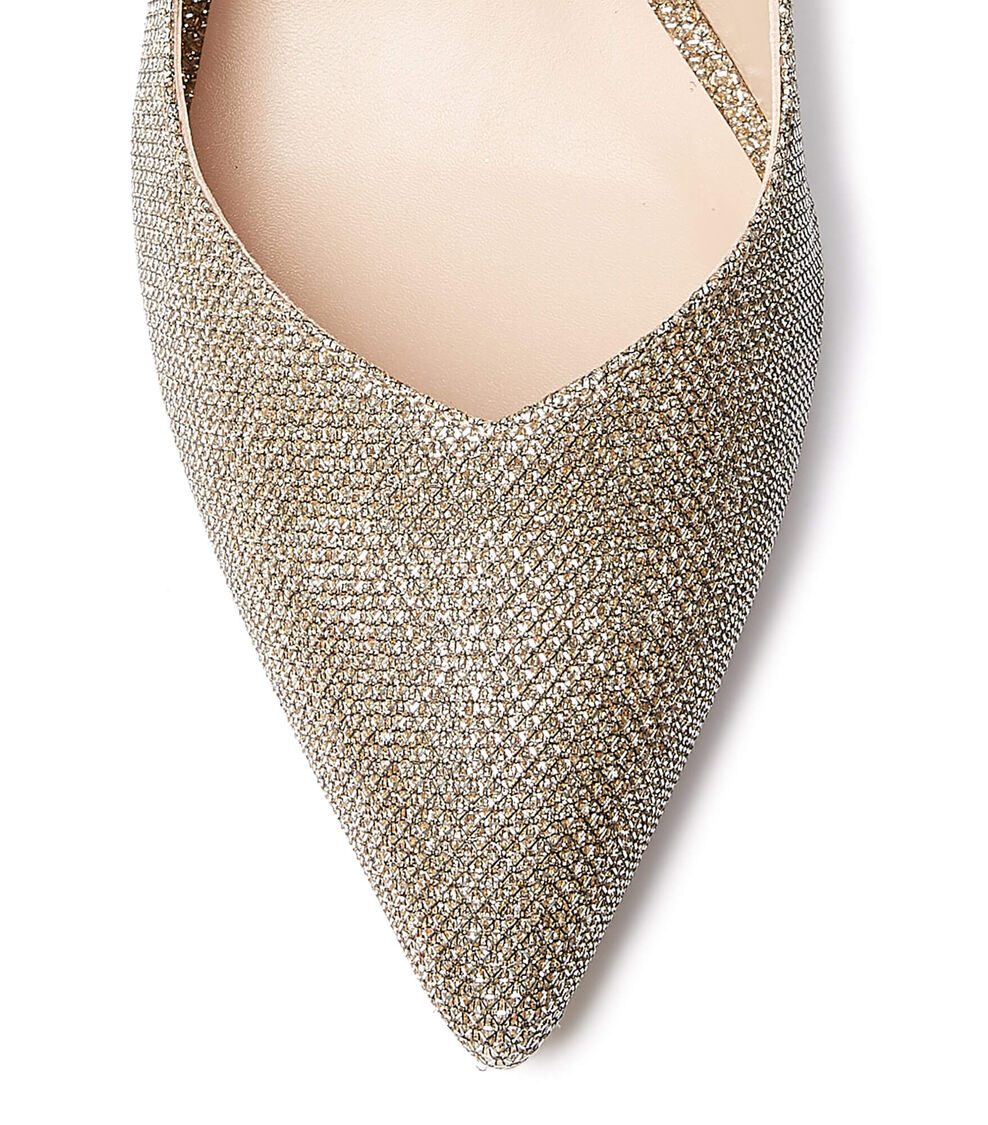 Stuart Weitzman ANNY 70 PLATINUM S0594NOIPLA