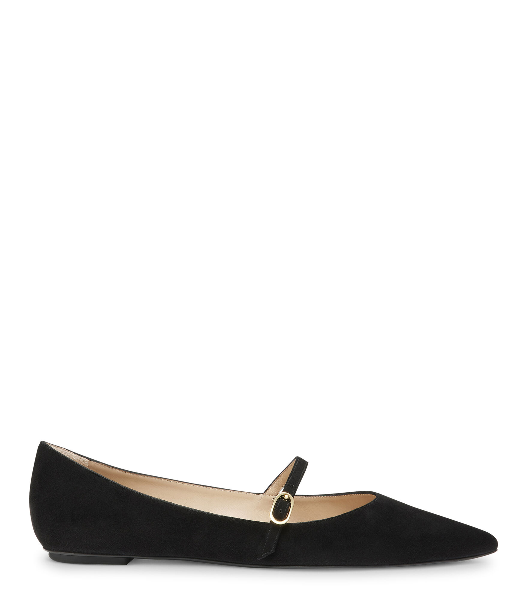 EMILIA MARY JANE FLAT, CHAUSSURES PLATES ET MOCASSINS, , SUEDE - Stuart Weitzman - Modalova