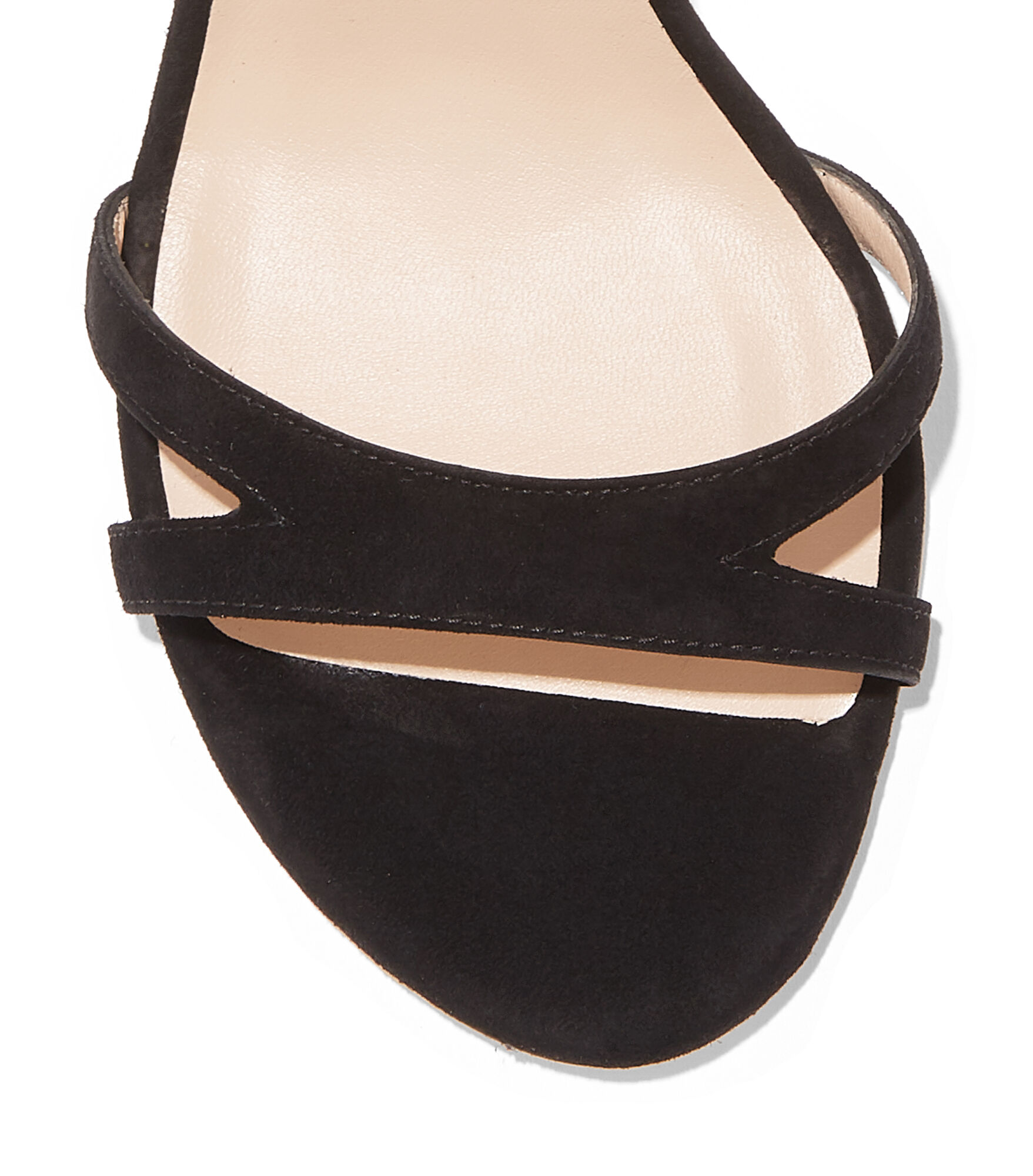 SOIREE 100 LACE-UP SANDAL in BLACK for Women | Stuart Weitzman®