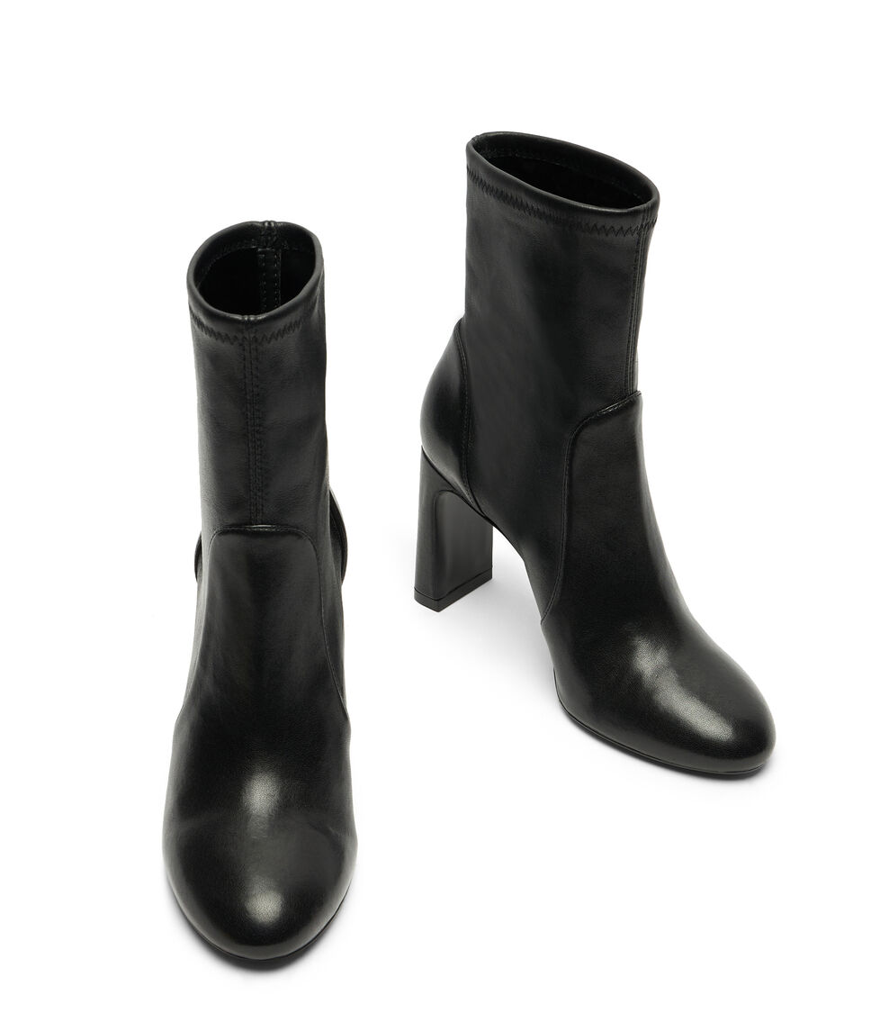 Stuart Weitzman BABETTE BOOTIE 85 BLACK SL544SRLBLK