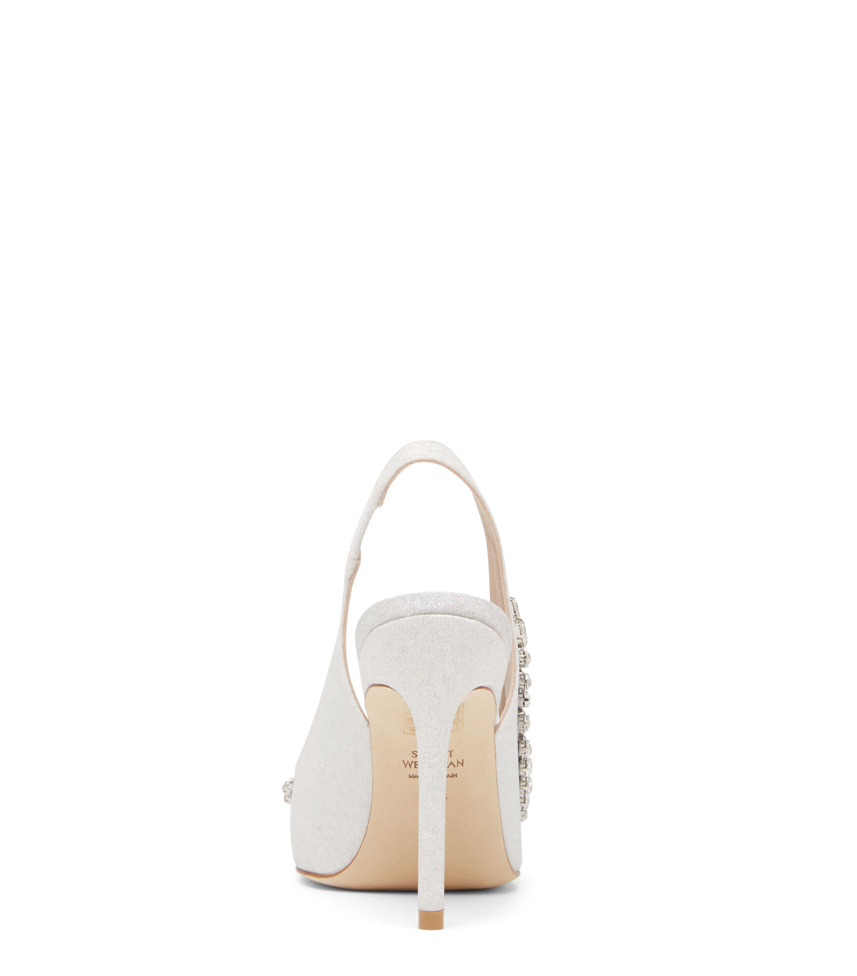 PROMISE 100 SLGBK PM in WHITE for Women | Stuart Weitzman®