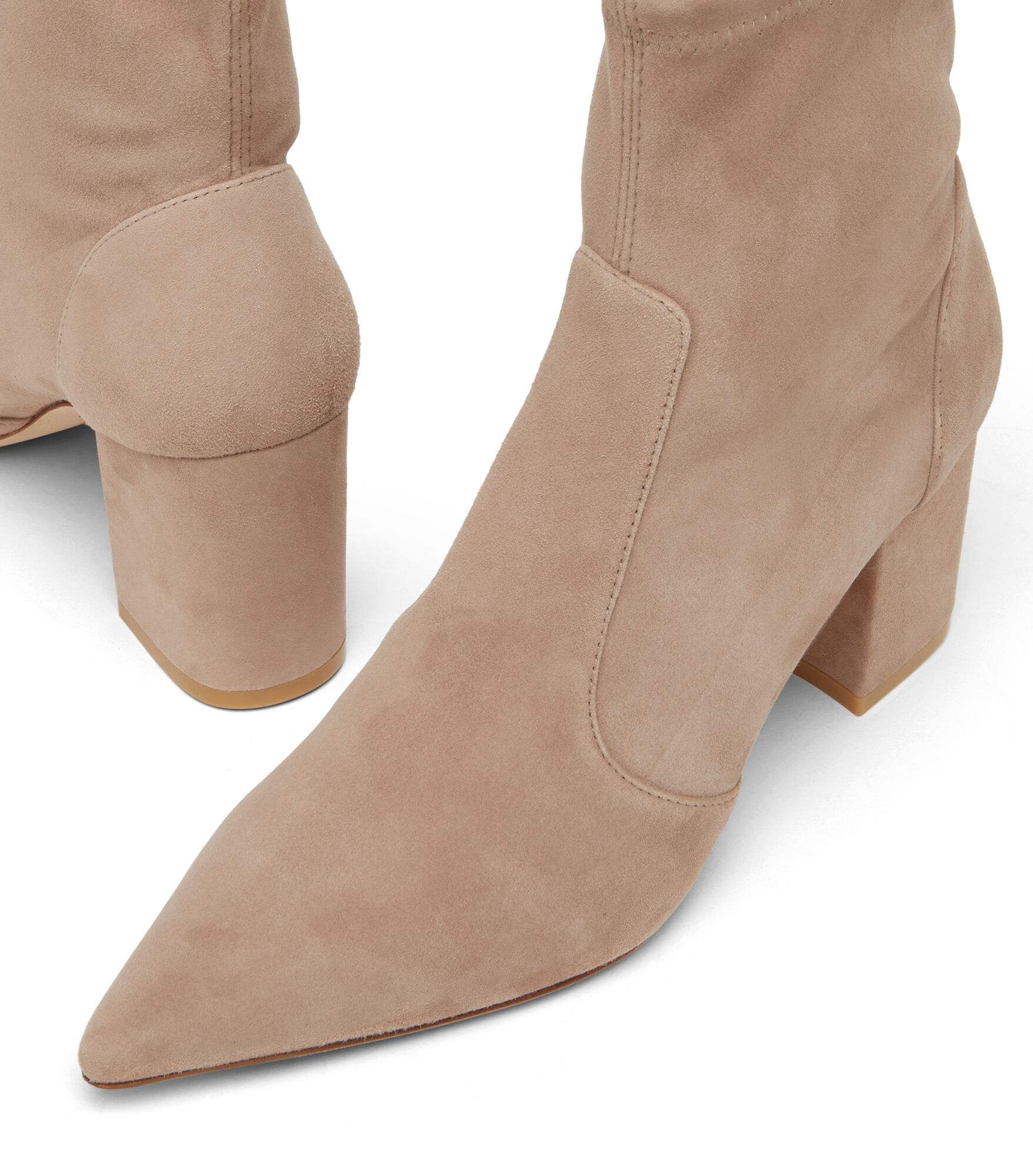 STUART 75 BLOCK STRETCH BOOTIE in CASHMERE for Women Stuart