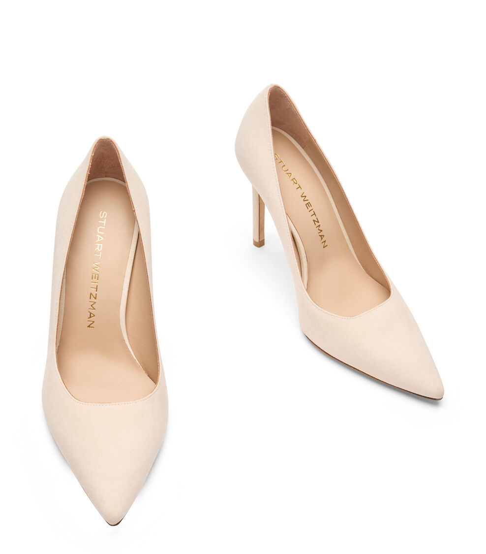 Stuart Weitzman STUART POWER 100 LINEN SJ954SUELIN