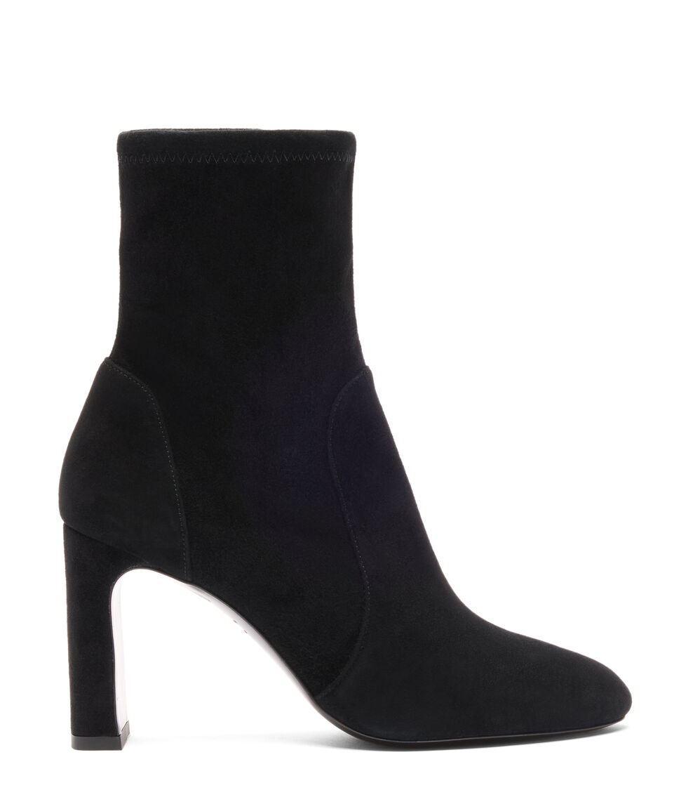 Stuart Weitzman BABETTE BOOTIE 85 BLACK SL543SUSBLK