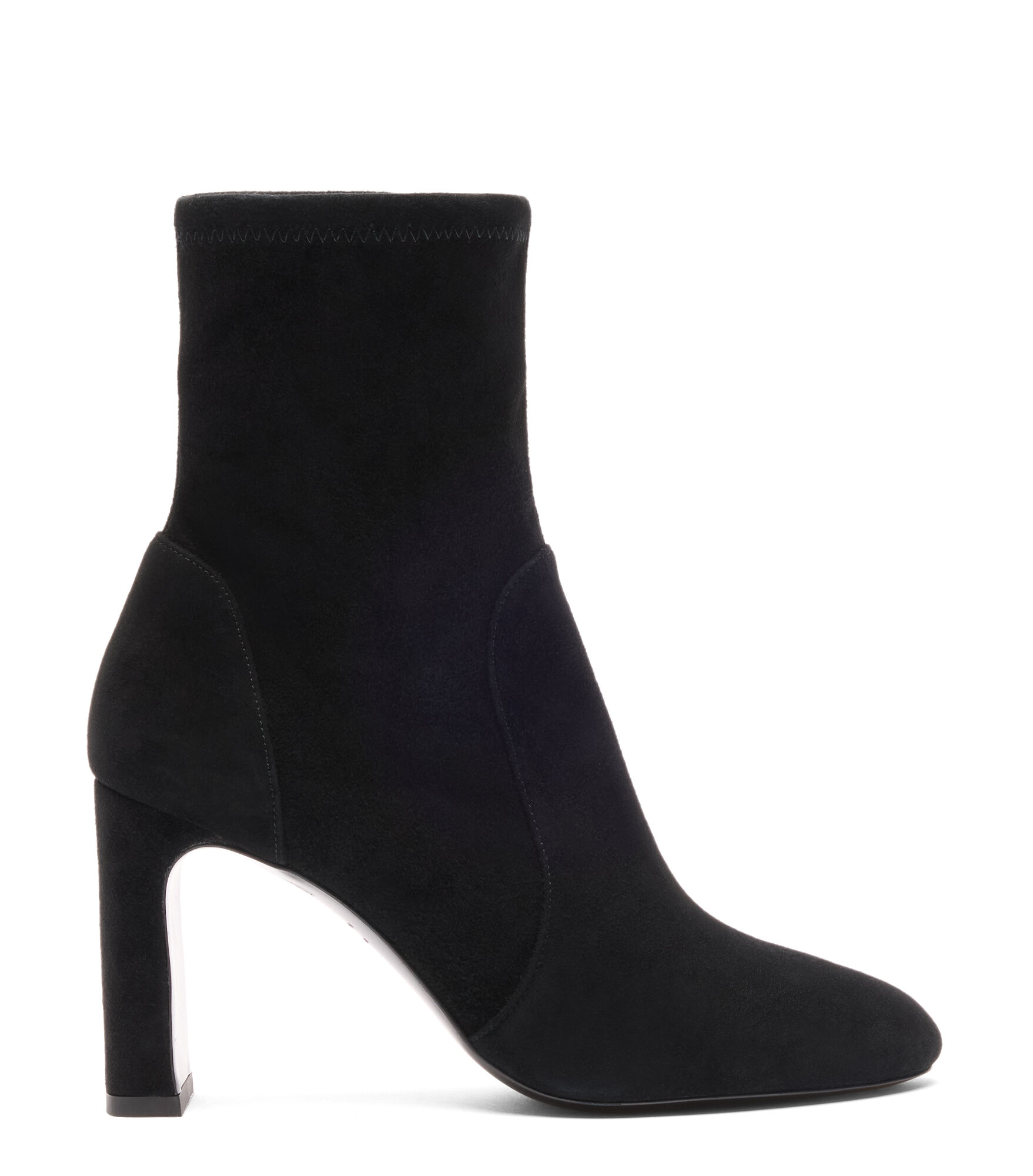 BABETTE BOOTIE 85, BOTTES ET BOTTINES, , SUEDE STRETCH - Stuart Weitzman - Modalova