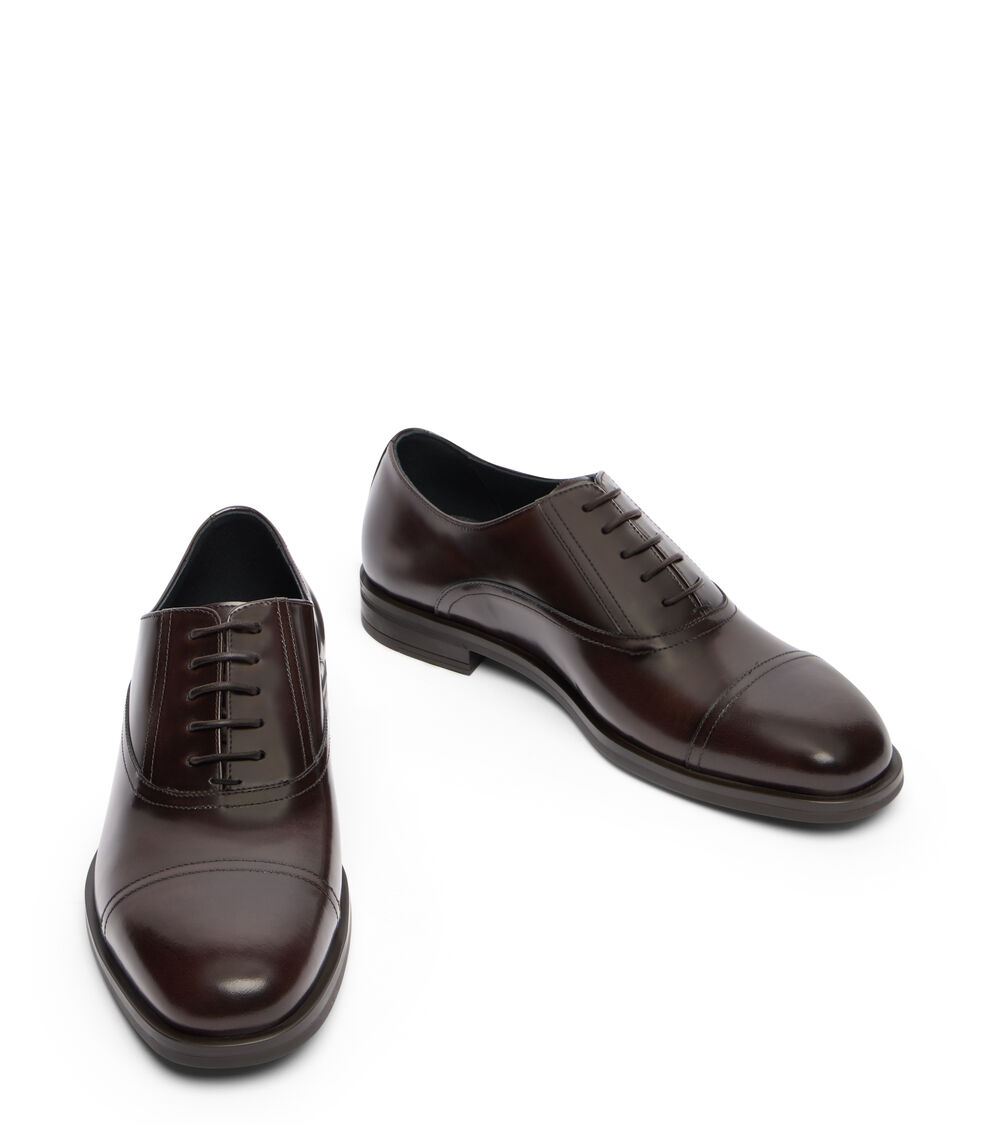 Stuart Weitzman SW CLUB CLASSIC OXFORD DARK BROWN SI154BRCDBR