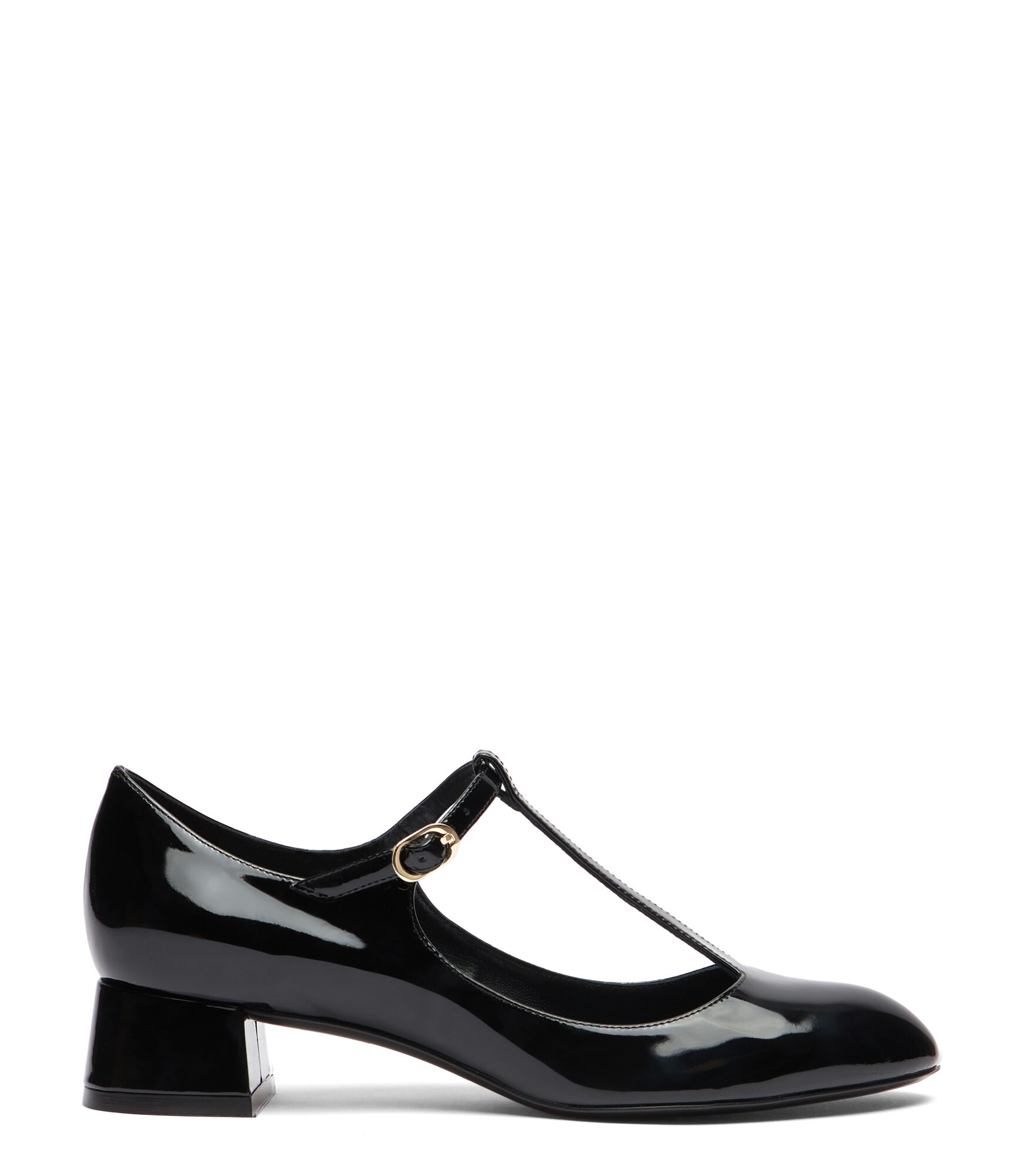 VIVIENNE T-STRAP PUMP in BLACK for Women | Stuart Weitzman® UK