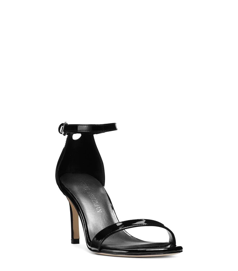 Stuart weitzman deals black strappy heels