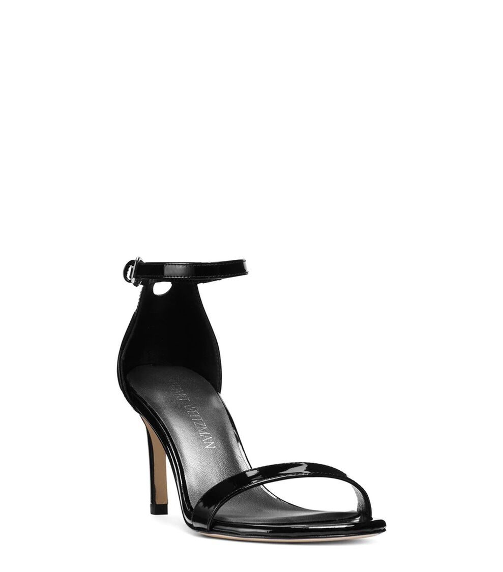Stuart Weitzman NUNAKEDSTRAIGHT NEGRO S2867PATBLK
